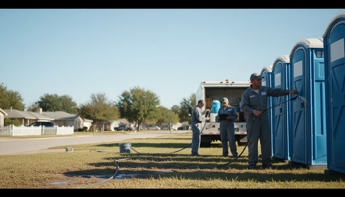 Long-Term Portable Toilet Rental in Campbell, TX near me